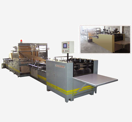 Paper-plastic composite bag machine