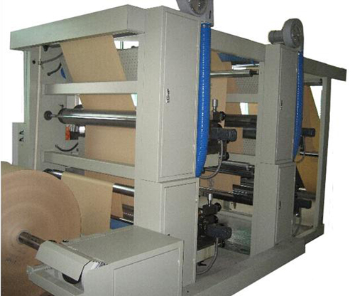 Four colors flexographic printing machine